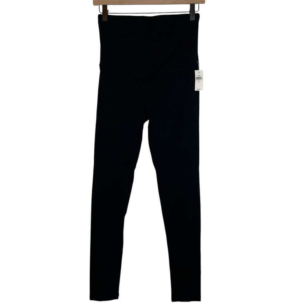 Love by GAP Maternity Leggings Modal Black Full Front Panel Size XS NWT